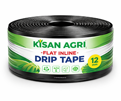 12 mm Kisan Agri Flat Inline Drip Tape